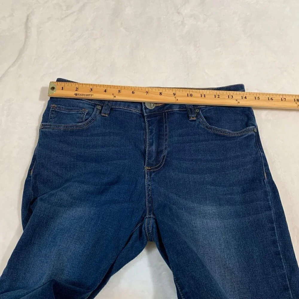 Kut From The Kloth Donna Ankle Skinny Jeans Women Size 4 Dark Wash Stretch Denim